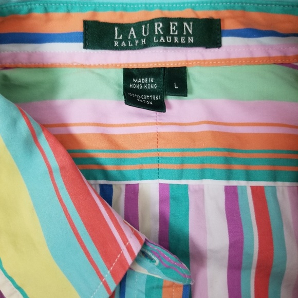 LAUREN RALPH LAUREN SIZE L MILTICOLORS - Picture 3 of 6